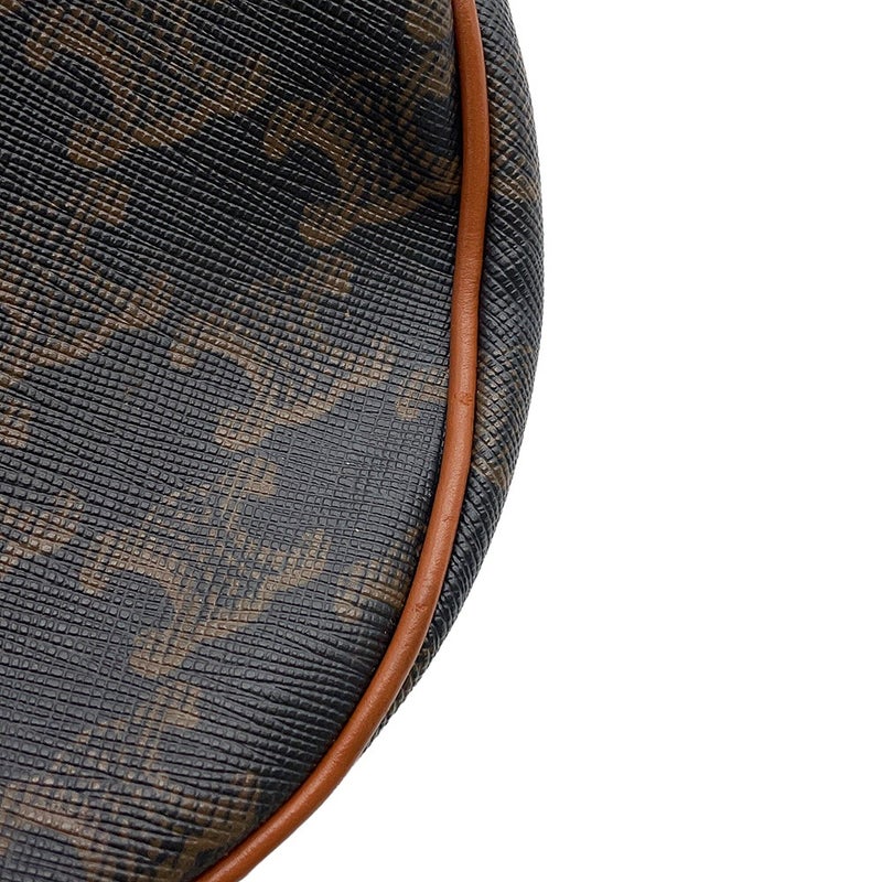 セリーヌ ハンドバッグ トリオンフ ハート PVC/レザー 198222 CELINE 2wayショルダーバッグ ブラウン