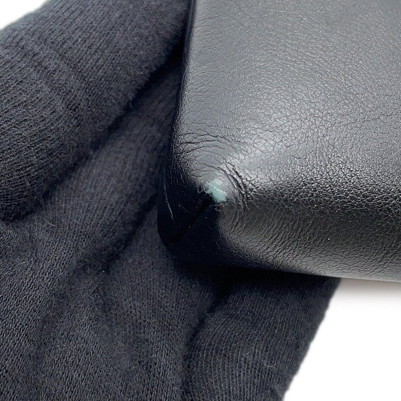 セリーヌ ハンドバッグ トリオンフ ウィルターン クラッチ レザー 113673FEO CELINE 2Wayショルダーバッグ 黒