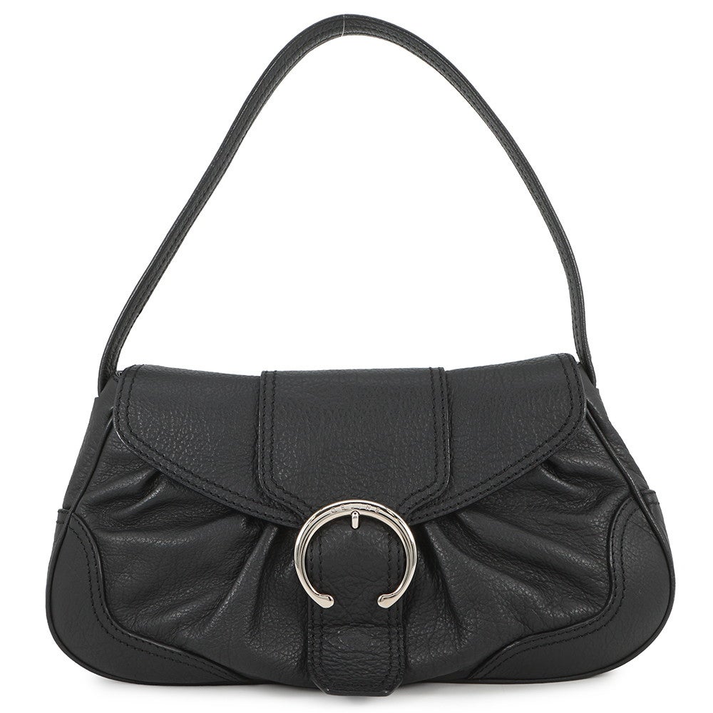 セリーヌ ショルダーバッグ レザー CELINE ワンショルダーバッグ 黒