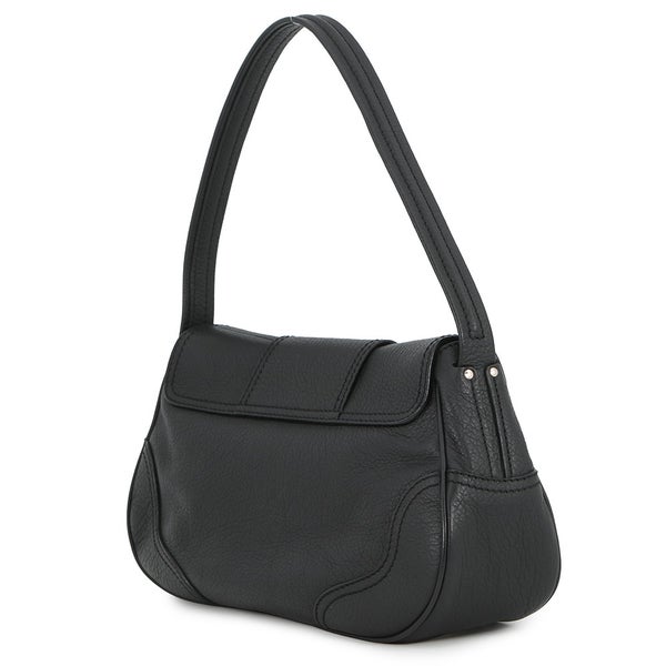 セリーヌ ショルダーバッグ レザー CELINE ワンショルダーバッグ 黒