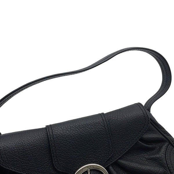 セリーヌ ショルダーバッグ レザー CELINE ワンショルダーバッグ 黒