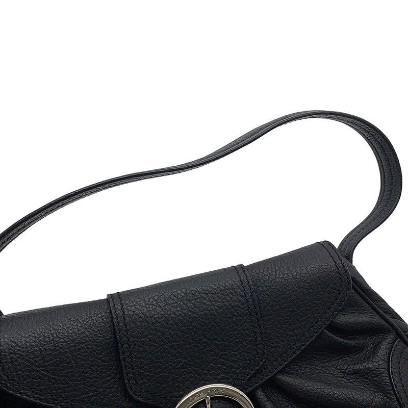 セリーヌ ショルダーバッグ レザー CELINE ワンショルダーバッグ 黒