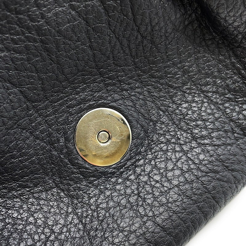 セリーヌ ショルダーバッグ レザー CELINE ワンショルダーバッグ 黒