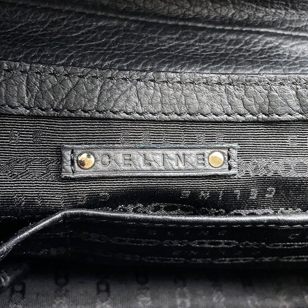 セリーヌ ショルダーバッグ レザー CELINE ワンショルダーバッグ 黒