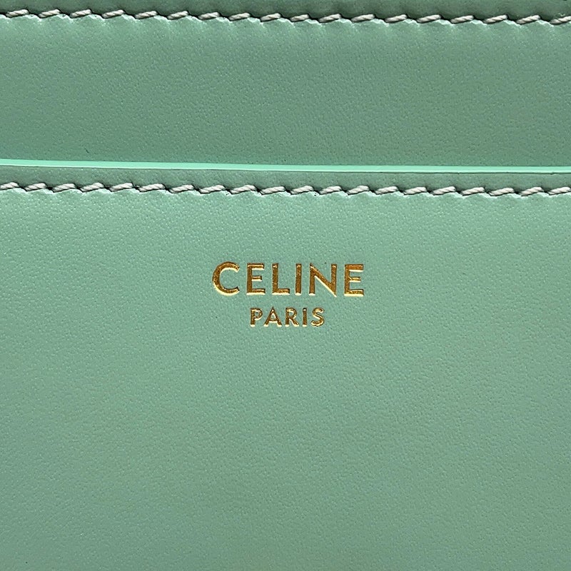 セリーヌ ハンドバッグ セーズ ミニ 16 レザー 197983BEY CELINE バッグ 2wayショルダーバッグ