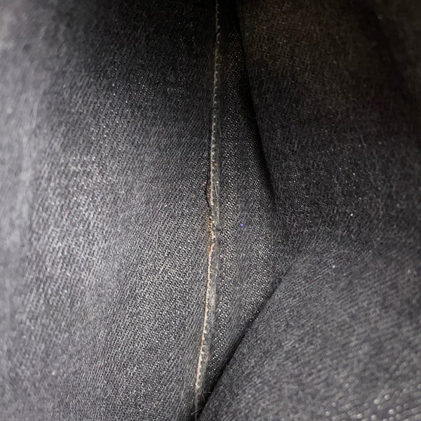 プラダ トートバッグ カナパ CANAPA ロボット デニム/レザー 1BG439 PRADA 2wayショルダーバッグ 黒