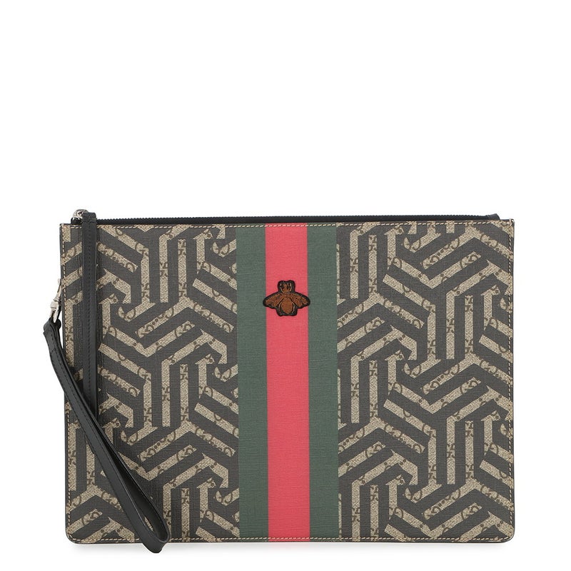 グッチ クラッチバッグ GGカレイド/レザー シェリー ビー 433665 GUCCI バッグ セカンドバッグ ポーチ