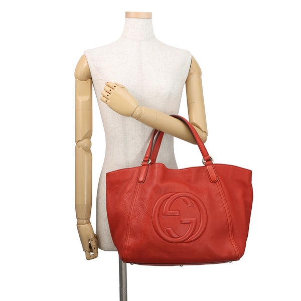 グッチ トートバッグ ソーホー インターロッキングG レザー 282309 GUCCI バッグ