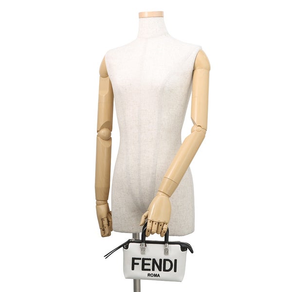 フェンディ ハンドバッグ バイザウェイ ミニ 8BS067 キャンバス FENDI 2wayショルダーバッグ