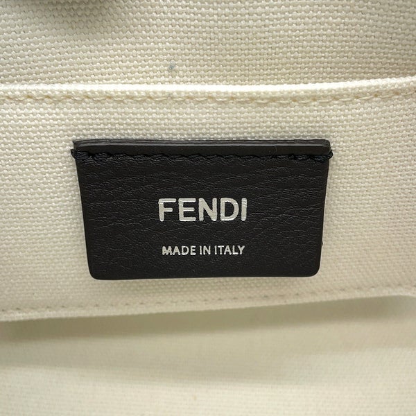 フェンディ ハンドバッグ バイザウェイ ミニ 8BS067 キャンバス FENDI 2wayショルダーバッグ