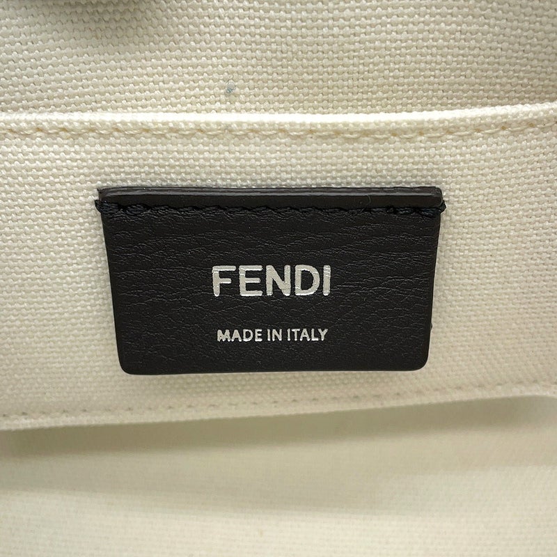 フェンディ ハンドバッグ バイザウェイ ミニ 8BS067 キャンバス FENDI 2wayショルダーバッグ