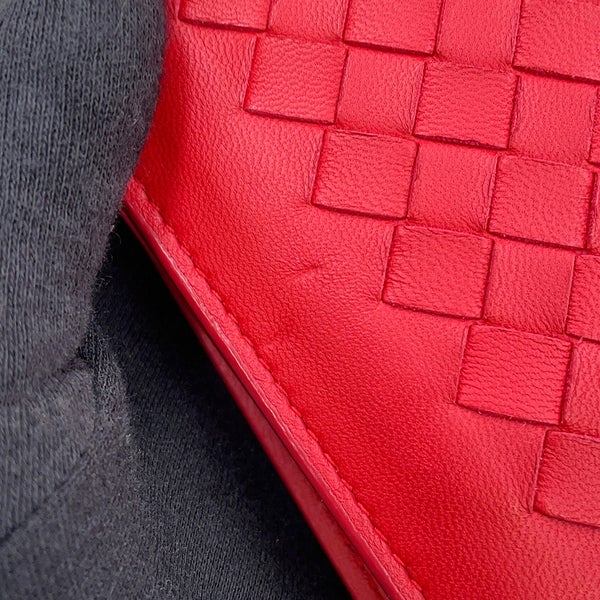 ボッテガヴェネタ チェーンウォレット イントレチャート レザー 586906 BOTTEGA VENETA 財布