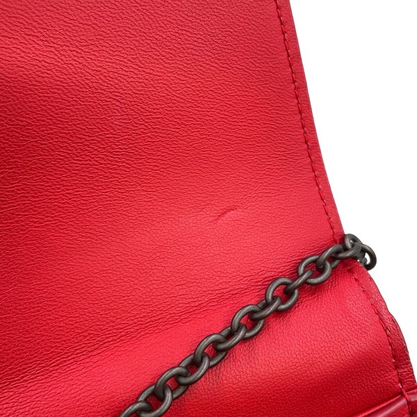 ボッテガヴェネタ チェーンウォレット イントレチャート レザー 586906 BOTTEGA VENETA 財布