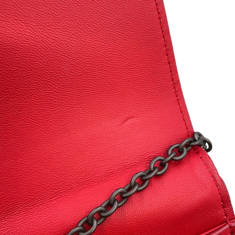 ボッテガヴェネタ チェーンウォレット イントレチャート レザー 586906 BOTTEGA VENETA 財布