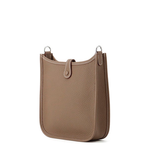 エルメス エブリンTPM 111cm アマゾン エトゥープ/ブルーインディゴ/シルバー金具 トリヨンクレマンス K刻印