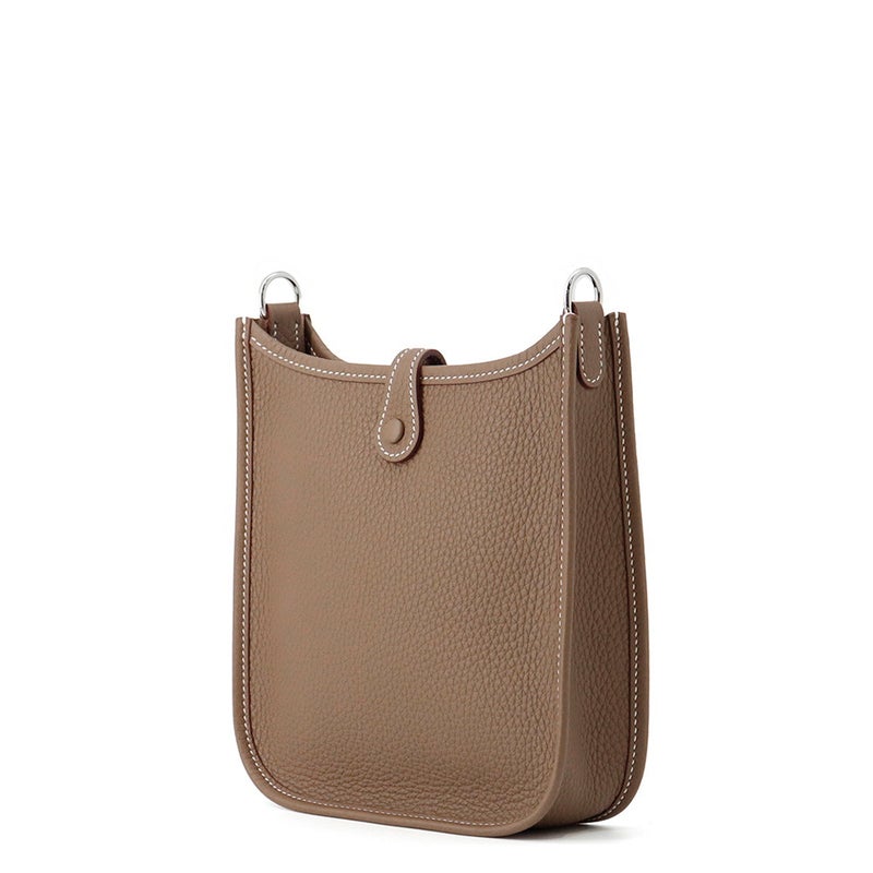 エルメス エブリンTPM 111cm アマゾン エトゥープ/ブルーインディゴ/シルバー金具 トリヨンクレマンス K刻印