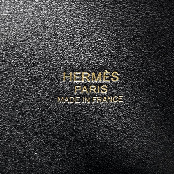 エルメス ハンドバッグ ボリード31 ブラック/ゴールド金具 トリヨンクレマンス C刻印 ２wayショルダー 黒