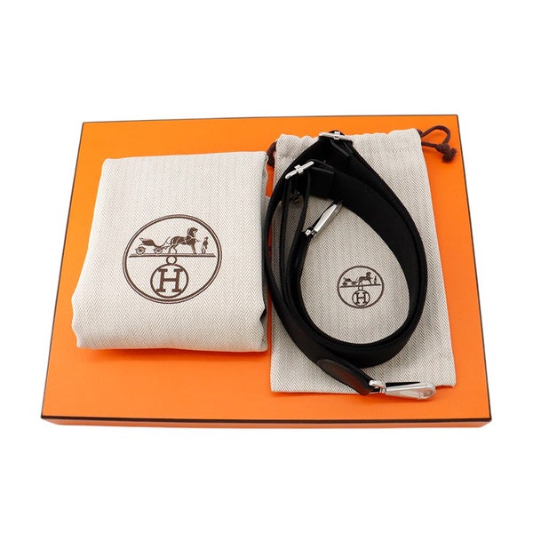 エルメス ショルダーバッグ エブリン3 23 ブラック/シルバー金具 トリヨンクレマンス K刻印 黒