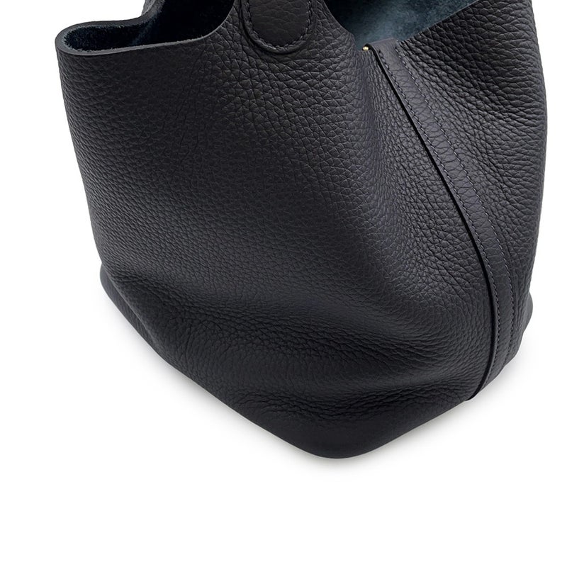 エルメス ハンドバッグ ピコタンロックMM キャバン/ゴールド金具 トリヨンクレマンス K刻印