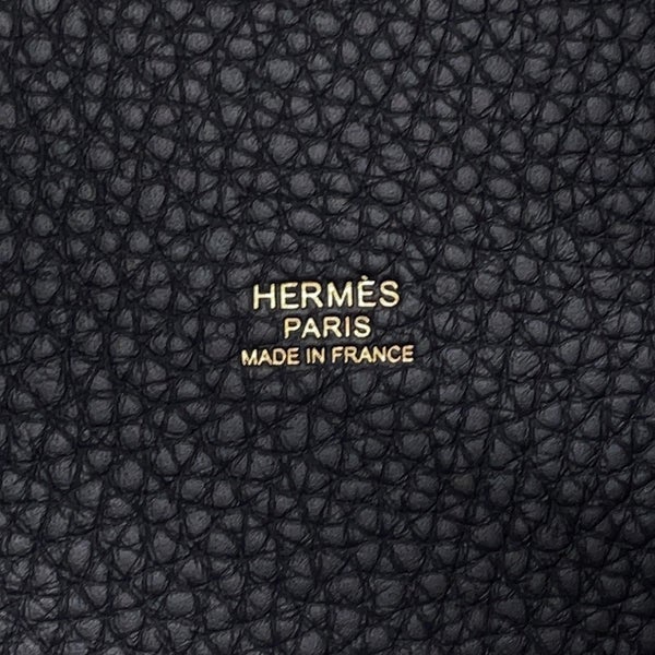 エルメス ハンドバッグ ピコタンロックMM キャバン/ゴールド金具 トリヨンクレマンス K刻印