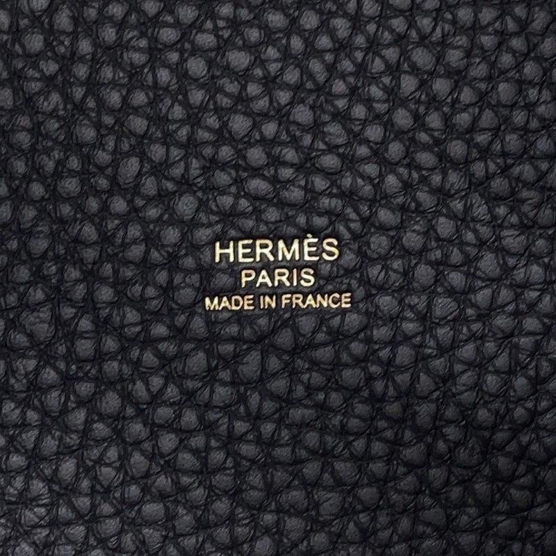 エルメス ハンドバッグ ピコタンロックMM キャバン/ゴールド金具 トリヨンクレマンス K刻印