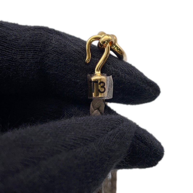 エルメス ブレスレット ルリ ドゥブルトゥール エトゥープ/ゴールド金具 スイフト サイズT3