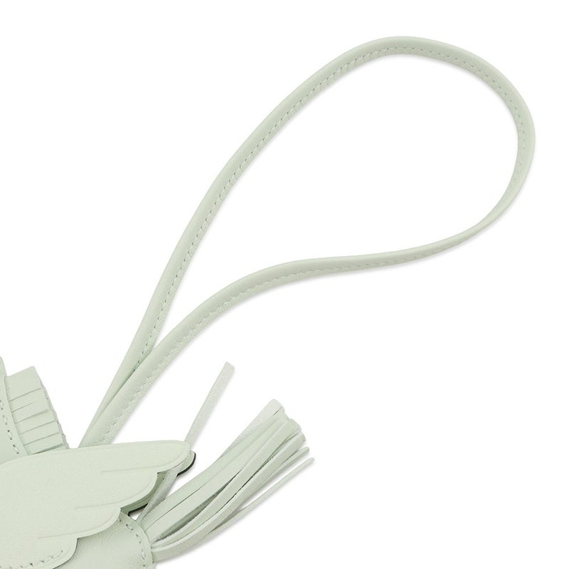 エルメス バッグチャーム ロデオPM ペガサス ヴェールフィズ ラムスキン B刻印