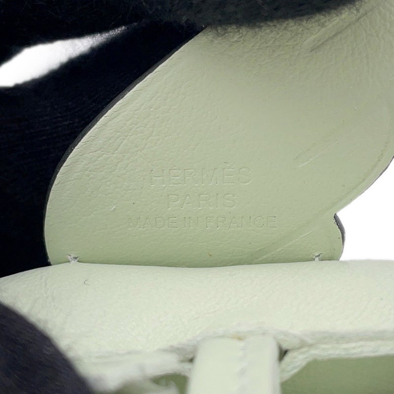 エルメス バッグチャーム ロデオPM ペガサス ヴェールフィズ ラムスキン B刻印