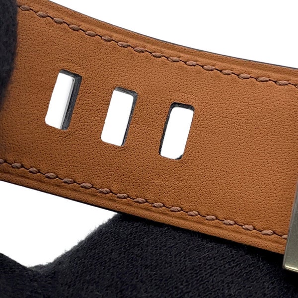 エルメス ブレスレット コリエ・ド・シアン 24 ブラック/シルバー金具 ヴォーマダム B刻印 サイズ T1