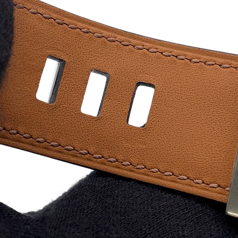 エルメス ブレスレット コリエ・ド・シアン 24 ブラック/シルバー金具 ヴォーマダム B刻印 サイズ T1