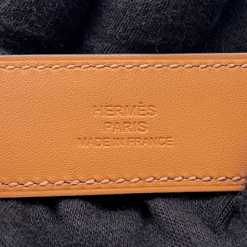 エルメス ブレスレット コリエ・ド・シアン 24 ブラック/シルバー金具 ヴォーマダム B刻印 サイズ T1