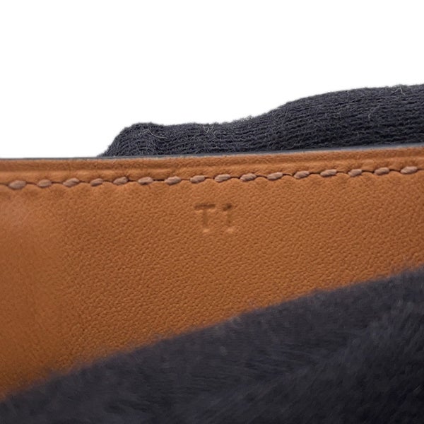 エルメス ブレスレット コリエ・ド・シアン 24 ブラック/シルバー金具 ヴォーマダム B刻印 サイズ T1