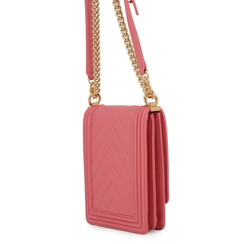 シャネル チェーンショルダーバッグ ボーイシャネル レザー AS0130 CHANEL バッグ