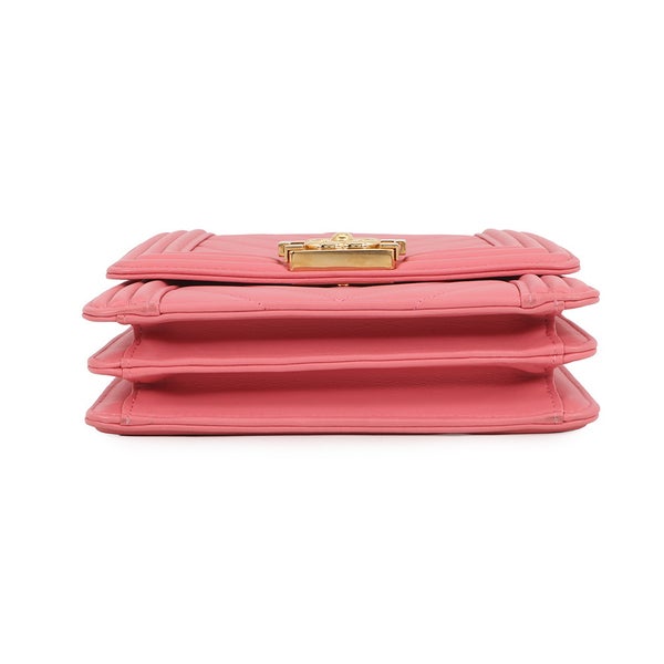 シャネル チェーンショルダーバッグ ボーイシャネル レザー AS0130 CHANEL バッグ