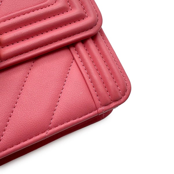 シャネル チェーンショルダーバッグ ボーイシャネル レザー AS0130 CHANEL バッグ