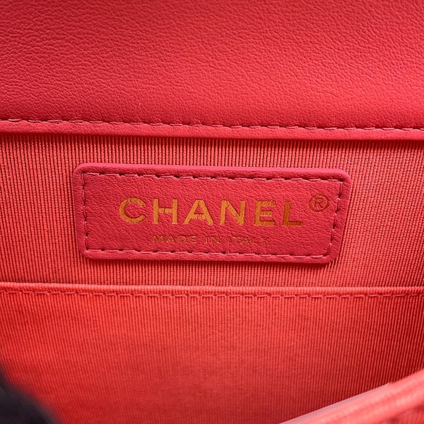 シャネル チェーンショルダーバッグ ボーイシャネル レザー AS0130 CHANEL バッグ