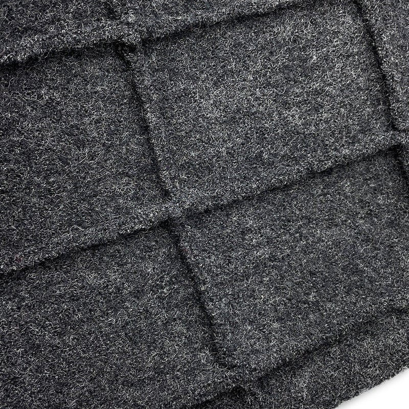 シャネル チェーンショルダーバッグ 2.55 チョコバー フェルト A37590 CHANEL