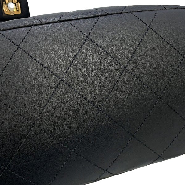 シャネル リュック ココマーク マトラッセ バックパック カーフレザー AS4342 CHANEL バッグ 黒