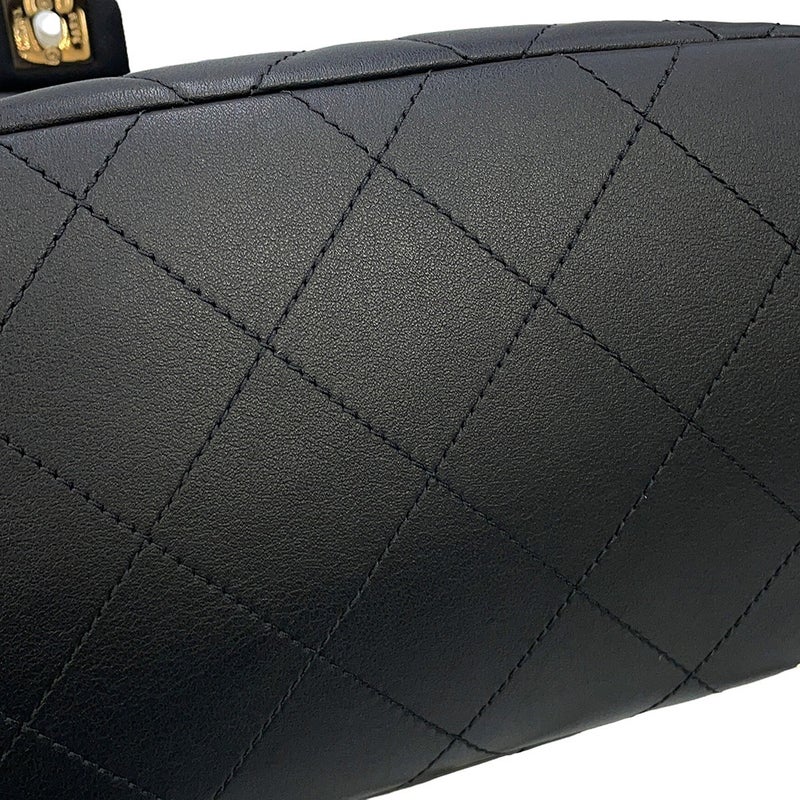 シャネル リュック ココマーク マトラッセ バックパック カーフレザー AS4342 CHANEL バッグ 黒