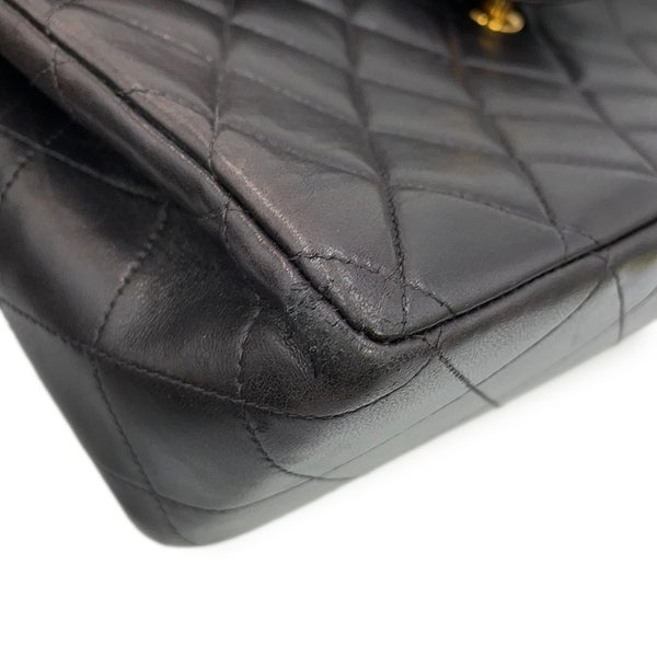 シャネル リュック ココマーク マトラッセ バックパック ラムスキン CHANEL バッグ 黒