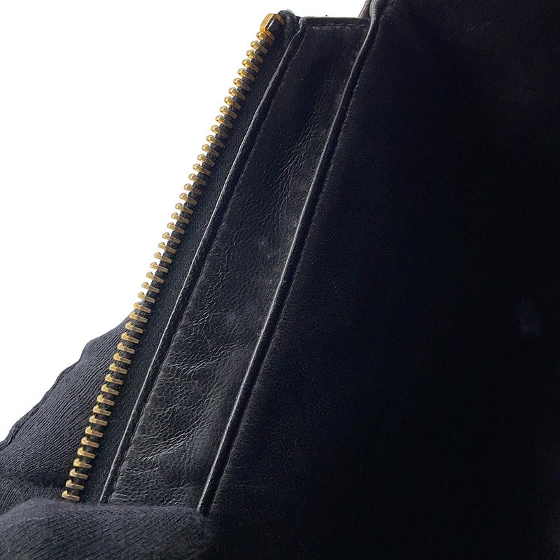 シャネル リュック ココマーク マトラッセ バックパック ラムスキン CHANEL バッグ 黒