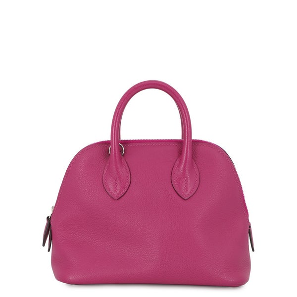 エルメス ボリード1923 ミニ ローズパープル/シルバー金具 エバーカラー C刻印 ２wayショルダー