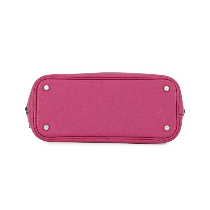 エルメス ボリード1923 ミニ ローズパープル/シルバー金具 エバーカラー C刻印 ２wayショルダー