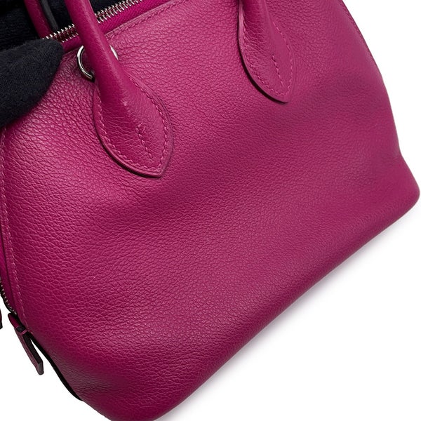 エルメス ボリード1923 ミニ ローズパープル/シルバー金具 エバーカラー C刻印 ２wayショルダー