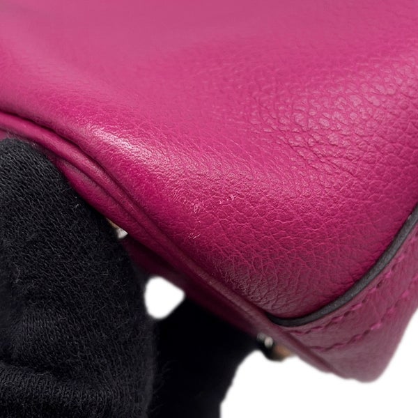 エルメス ボリード1923 ミニ ローズパープル/シルバー金具 エバーカラー C刻印 ２wayショルダー