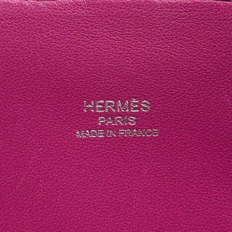 エルメス ボリード1923 ミニ ローズパープル/シルバー金具 エバーカラー C刻印 ２wayショルダー