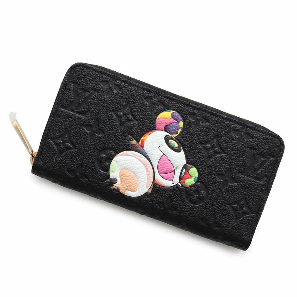 激安送料無　LOUIS VUITTON（ルイヴィトン）モノグラム・パンダ　長財布 ルイヴィトン 長財布 モノグラム・アンプラント LV × TM ジッピー