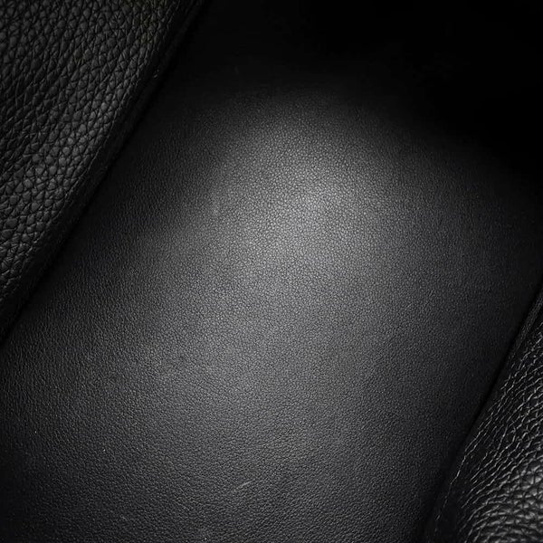 エルメス ハンドバッグ リンディ30 ブラック/シルバー金具 トリヨンクレマンス C刻印 2wayショルダー 黒