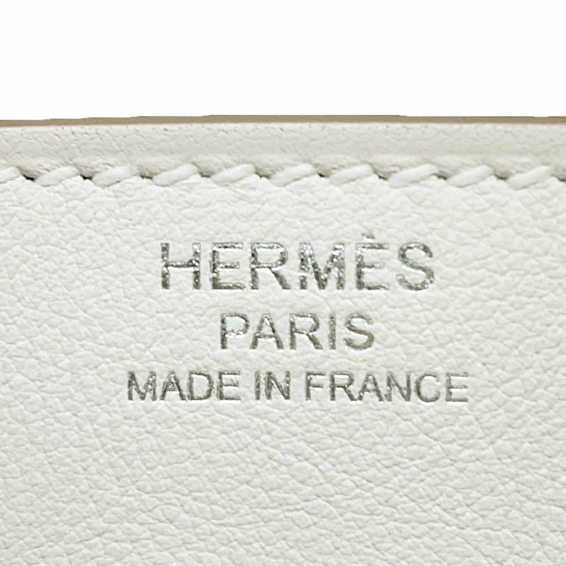 エルメス バーキン25 グリスペール/シルバー金具 スイフト W刻印 HERMES Birkin ハンドバッグ