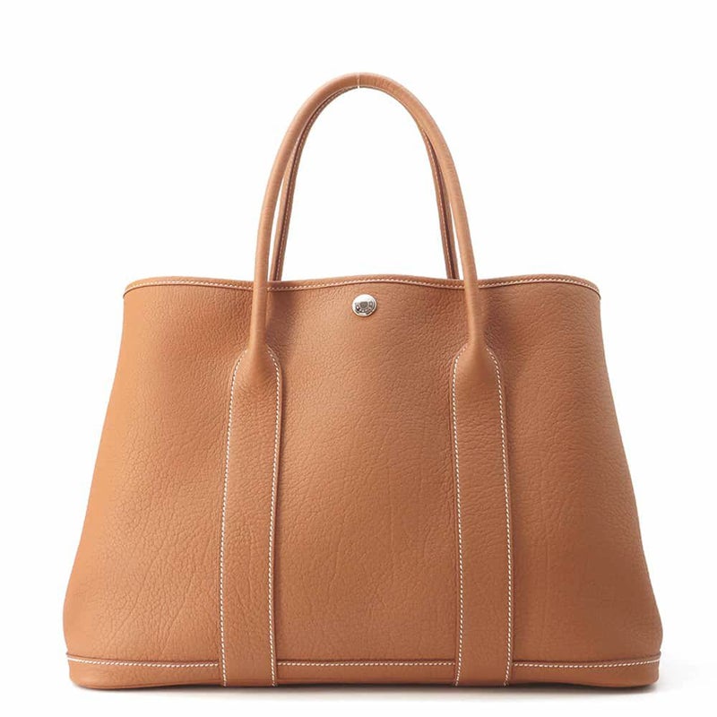 エルメス トートバッグ ガーデンパーティPM ゴールド/シルバー金具 ネゴンダ B刻印